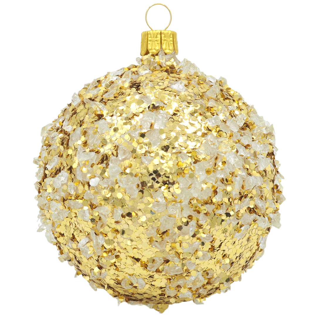 Glass Bauble TWINKLE 8cm