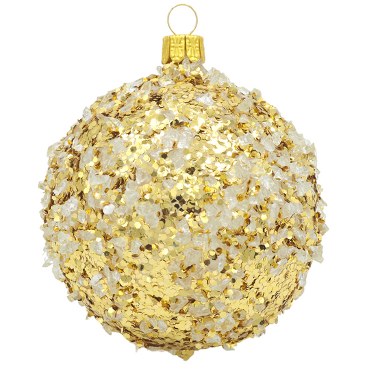 Glass Bauble TWINKLE 8cm