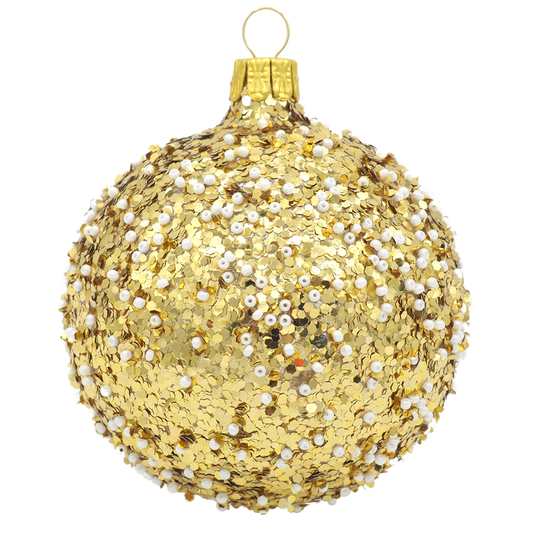 Glass Bauble TWINKLE 8cm