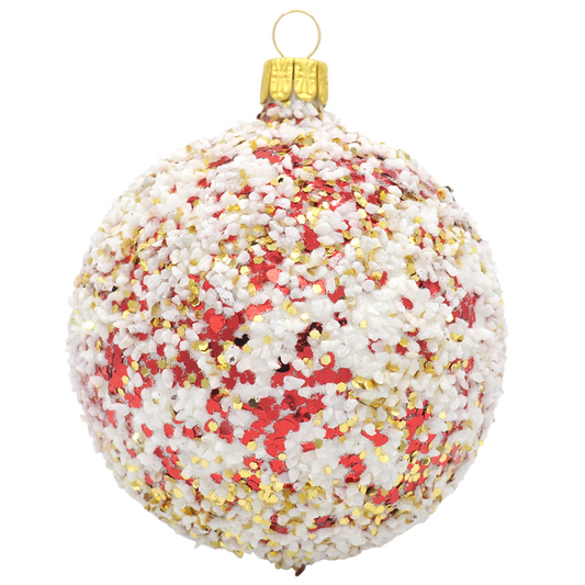 Glass Bauble TWINKLE 8cm