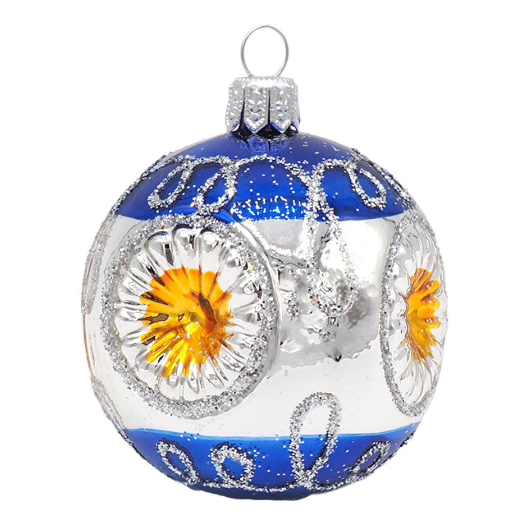 Glass Bauble NOSTALGIE Dice 6cm