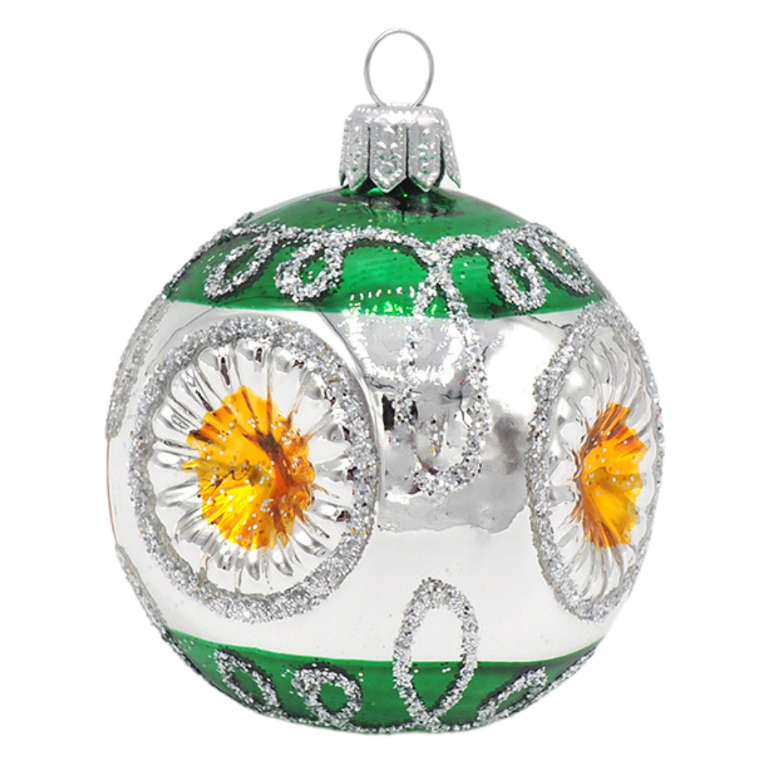 Glass Bauble NOSTALGIE Dice 6cm