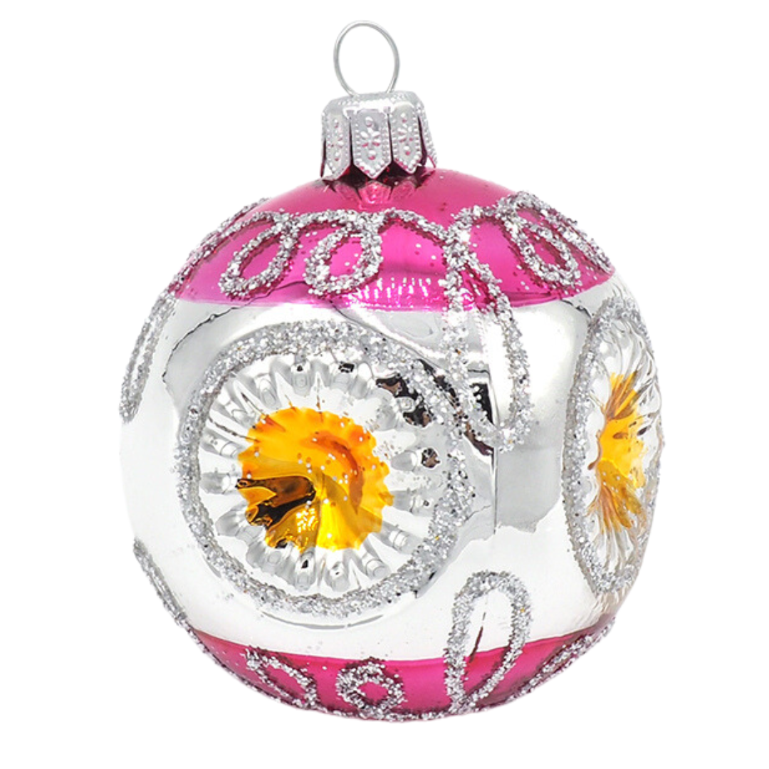 Glass Bauble NOSTALGIE Dice 6cm