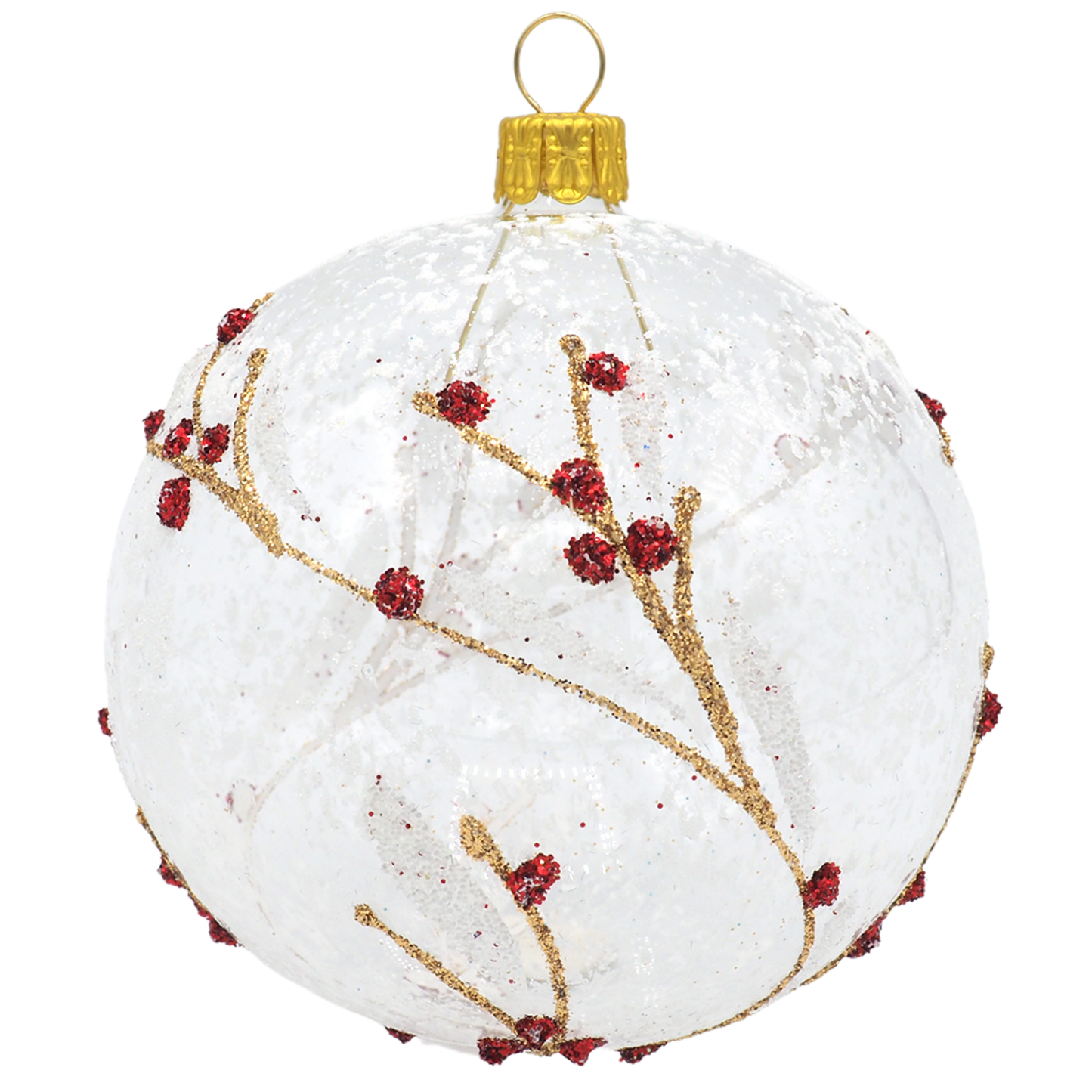 Glass Bauble LUYO 8cm