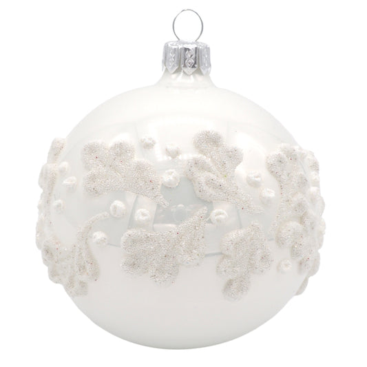 Glass Bauble BRIDE 8cm