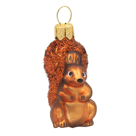 Glass Miniatur SQUIRREL copper