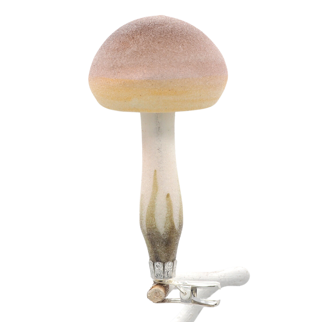 Glass Forms MUSHROOM Clip brown