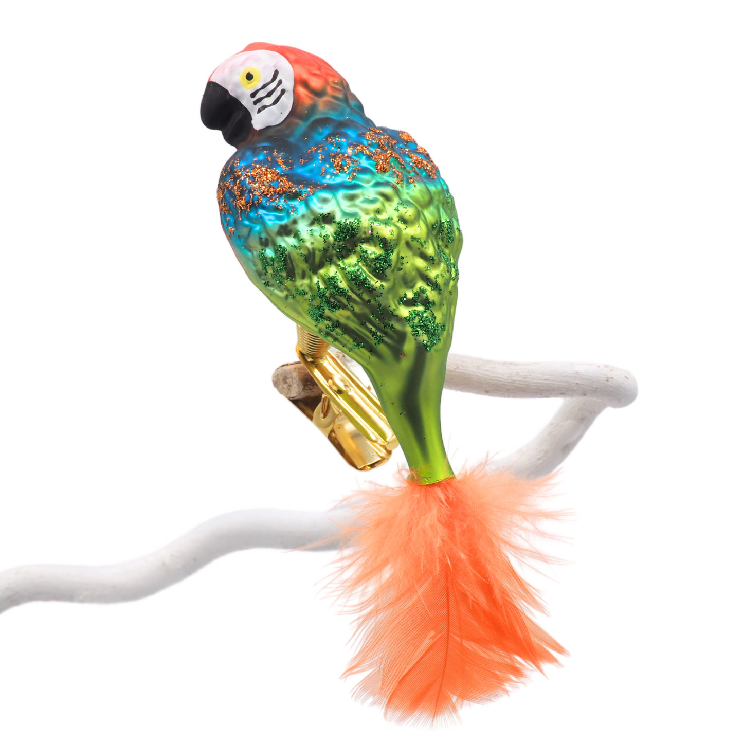 Glass Bird PARROTS Set