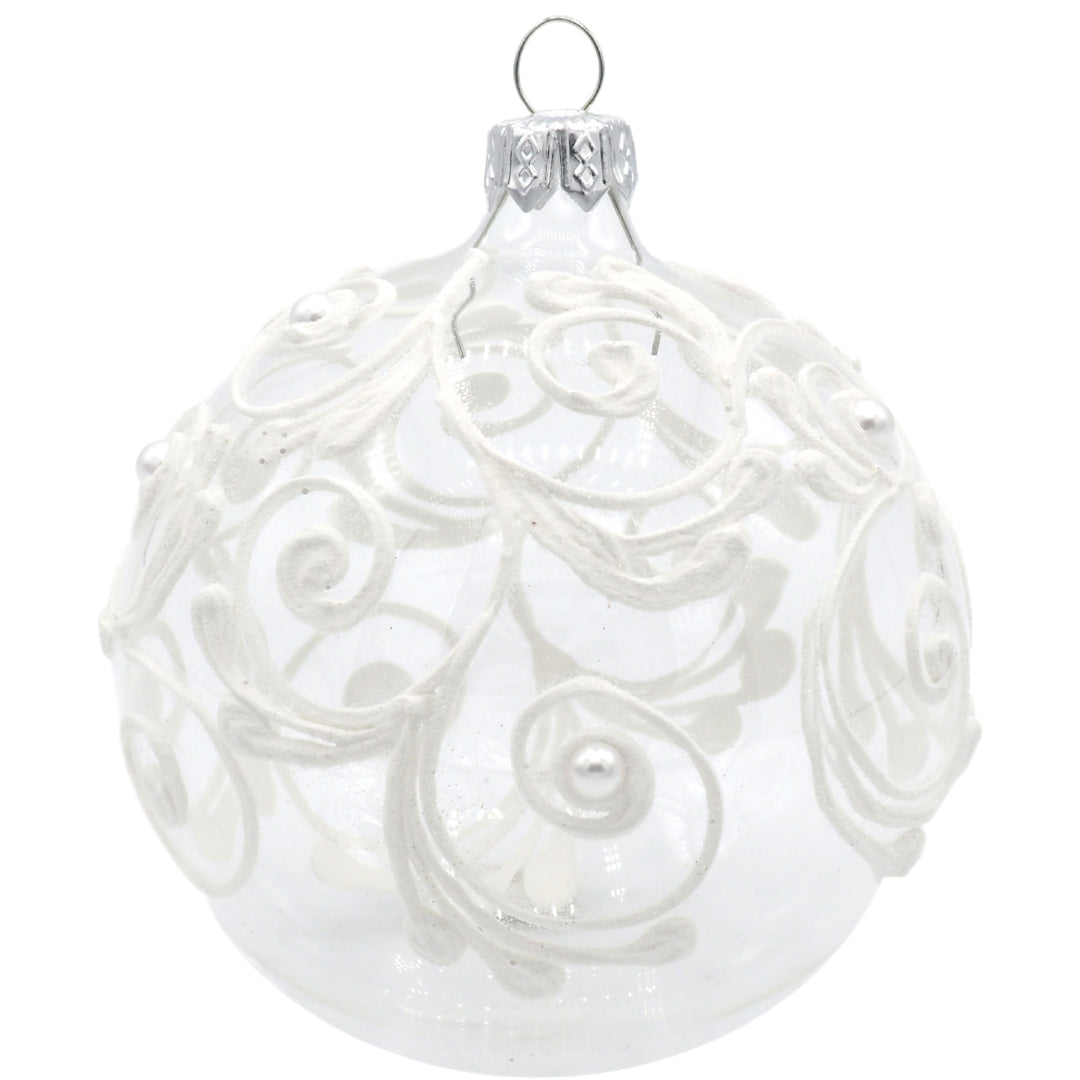 Glass Bauble DAPHNE 8cm