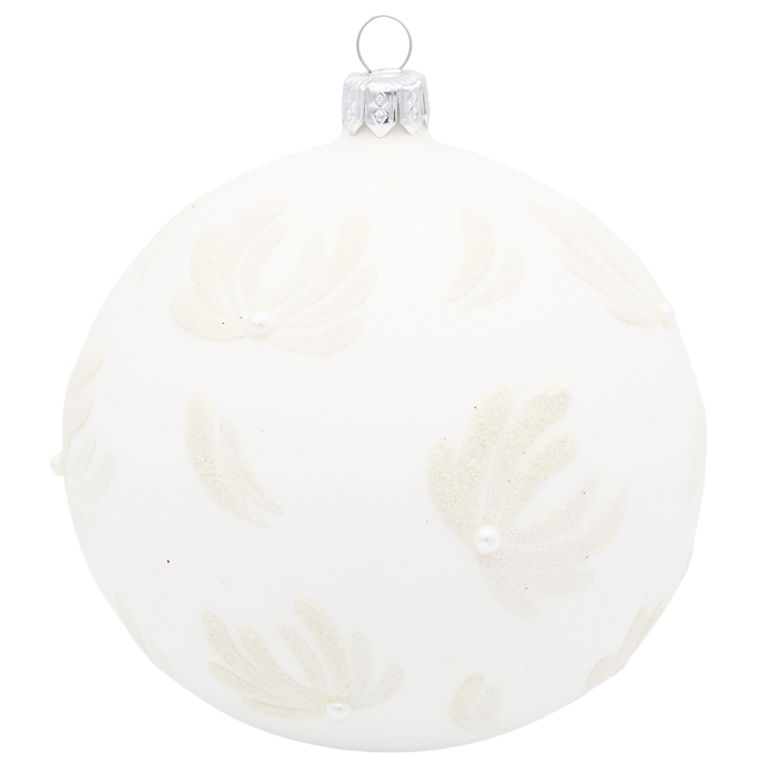 Glass Bauble FLORENCE 8cm