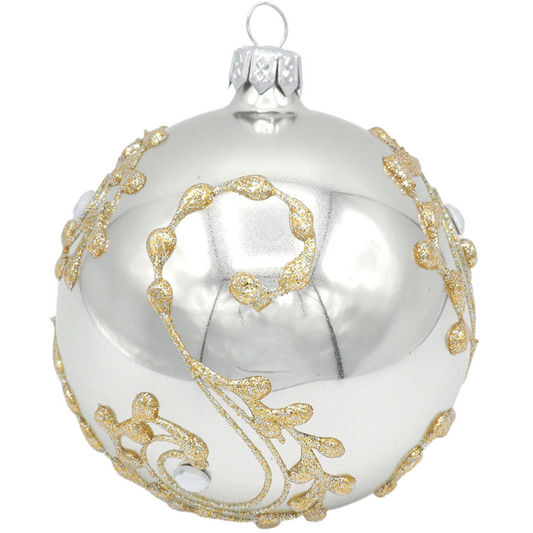 Glass Bauble HENRY 8cm