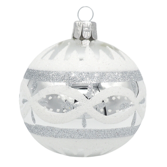 Glass Bauble POLAR 7cm