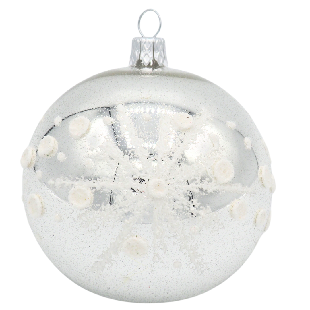 Glass Bauble HELSINKI 8cm