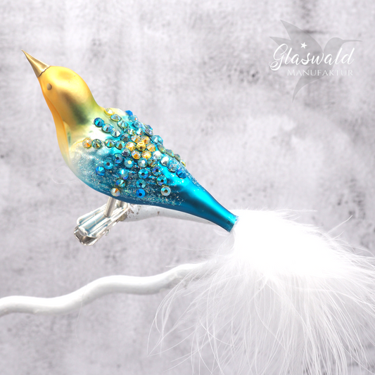 Glass Bird BAYU cyan