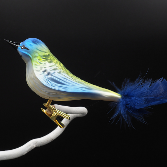 Glass Bird NATURA blue